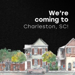 a drawing of a street